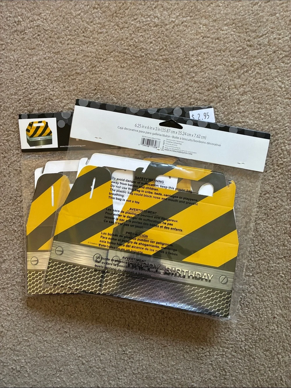 Construction Zone Birthday Party Supplies